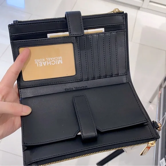 Michael Kors jet set double zip wristlet - Picture 5 of 5